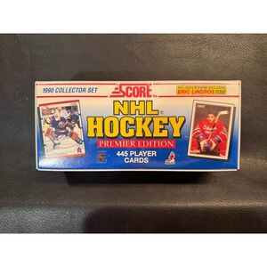 1990 Score NHL Hockey Premier Edition Collector Set Sealed 445 Cards Lindros